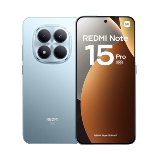 Smartphone Xiaomi Redmi Note 15 Pro 5G 8GB/256GB 6.83" Dual Sim Glacier Blue